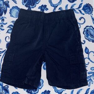 The Children's Place Dark Blue and Gray Cargo Shorts